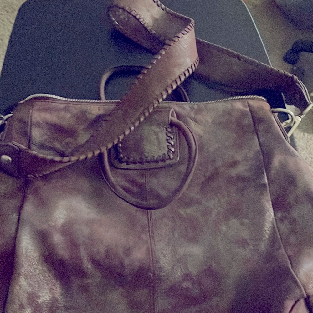 EUC Plum Graphite Hobo Sheila.